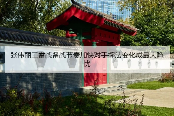 张伟丽二番战备战节奏加快对手摔法变化成最大隐忧